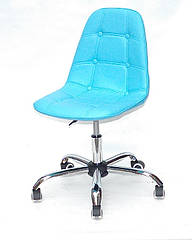 СТІЛЕЦЬ ALEX OFFICE ЕК БЛАКИТНИЙ 52