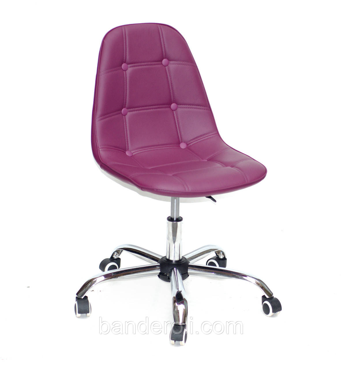 СТІЛЕЦЬ ALEX OFFICE ЕК ПУРПУРНИЙ 61, фото 1