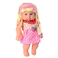 Детская куколка QH6019-3 с уточкой-пищалкой звуковые эффекты