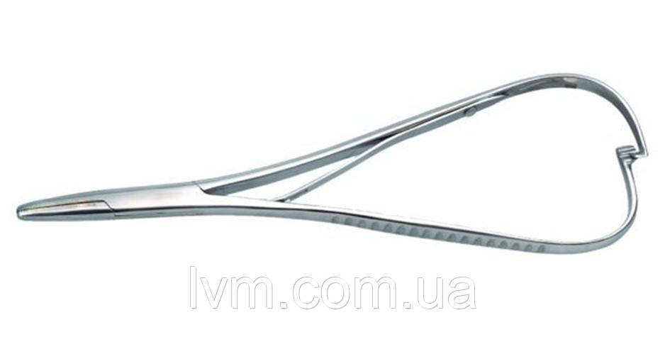 Голкотримач Mathieu 17 см (Матьє) ВЕТ з дрібними зубцями і застібкою