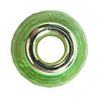 Намистина Шарм Рондель Гранена Листя, Фурнітура на Біжутерію, Намистини Скляні для Браслетів Шнур Паракорд, фото 5