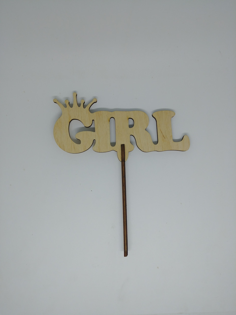 Топер GIRL. 17*14см. 5шт/уп., фото 1