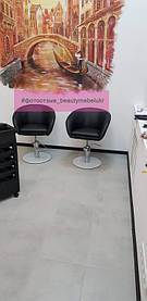 Кресло парикмахера Мурат Р, черное 5