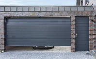 Секционные гаражные ворота ALUTECH TREND S-гофр 2500х2250 мм RAL7016 серый антрацит