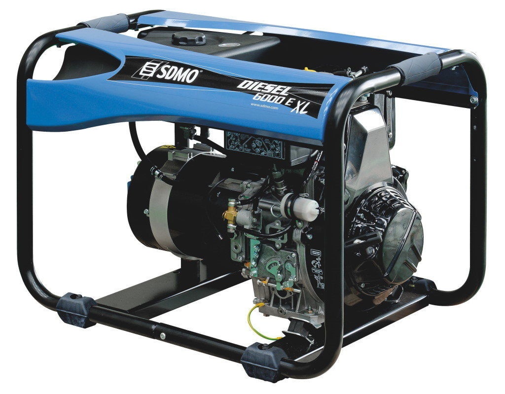 ⚡SDMO Diesel 6000 E XL C M (5,2 кВт)