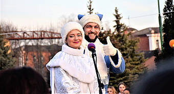 ✅ Компания «Промконтракт» изготовила и поставила в Шепетовку Хмельницкой области торговые киоски для организации Рождественской ярмарки.  22