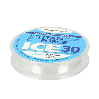 Волосінь Kalipso Titan Force Ice CL 30м 0.22 мм