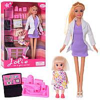 Кукла Барби детский доктор K369-13 с маленьким пациентом мебелью и медицинскими принадлежностями
