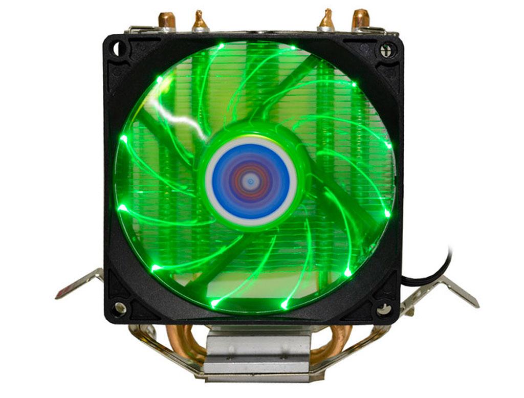 Вентилятор (кулер) для процесора Cooling Baby R90 green led