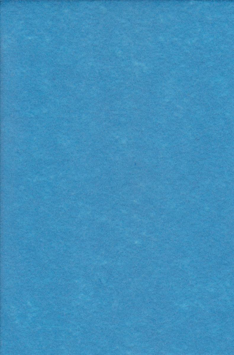 Фетр блакитний 1 мм., 7729