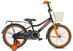 Дитячий велосипед Crosser Rocky 20" Чорно-помаранчевий