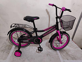 Дитячий велосипед Crosser Rocky 20" чорно-рожевий