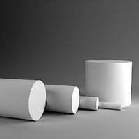 Стрижень фторопластовий Ф-4, діаметр 10,0 мм, довжина відрізка 1000 мм ТУ 6-05-810-88