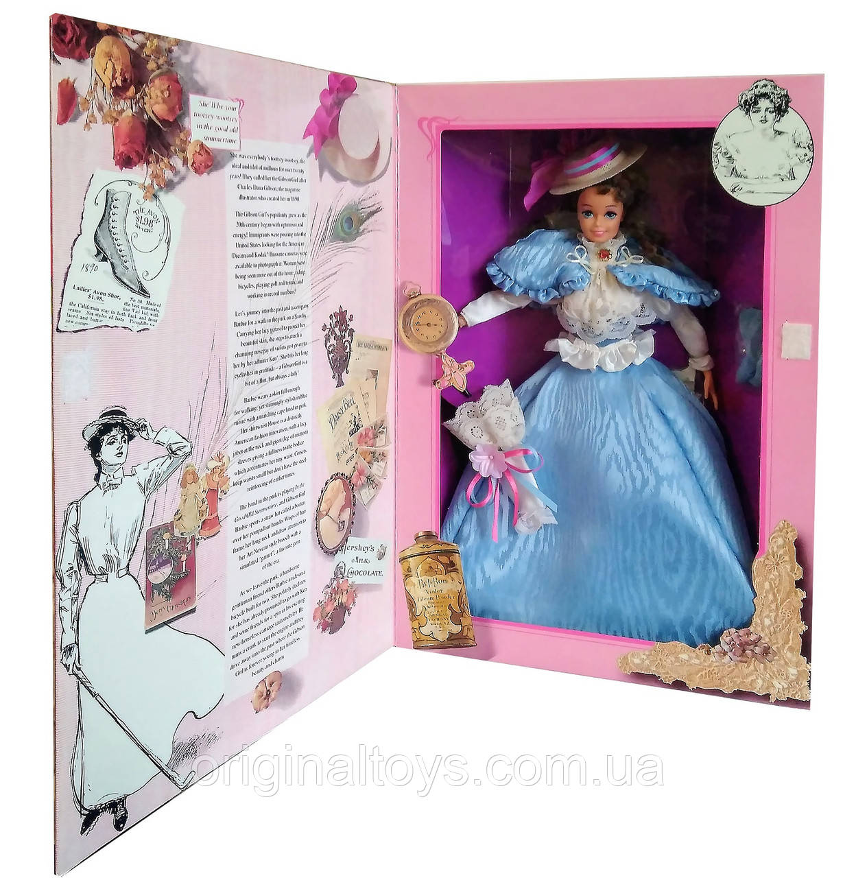 Колекційна лялька Барбі Дівчата Гібсона Barbie Gibson Girl Great Eras 1993 Mattel 3702, фото 1