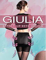 Корректирующие колготки с узором GIULIA Effect Up Afina 40 model 2 3, NERO (черный)