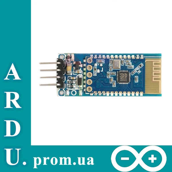 SPP-C Bluetooth модуль з адаптером SPPC, для Arduino (аналог HC-05 HC-06) [#B-2]