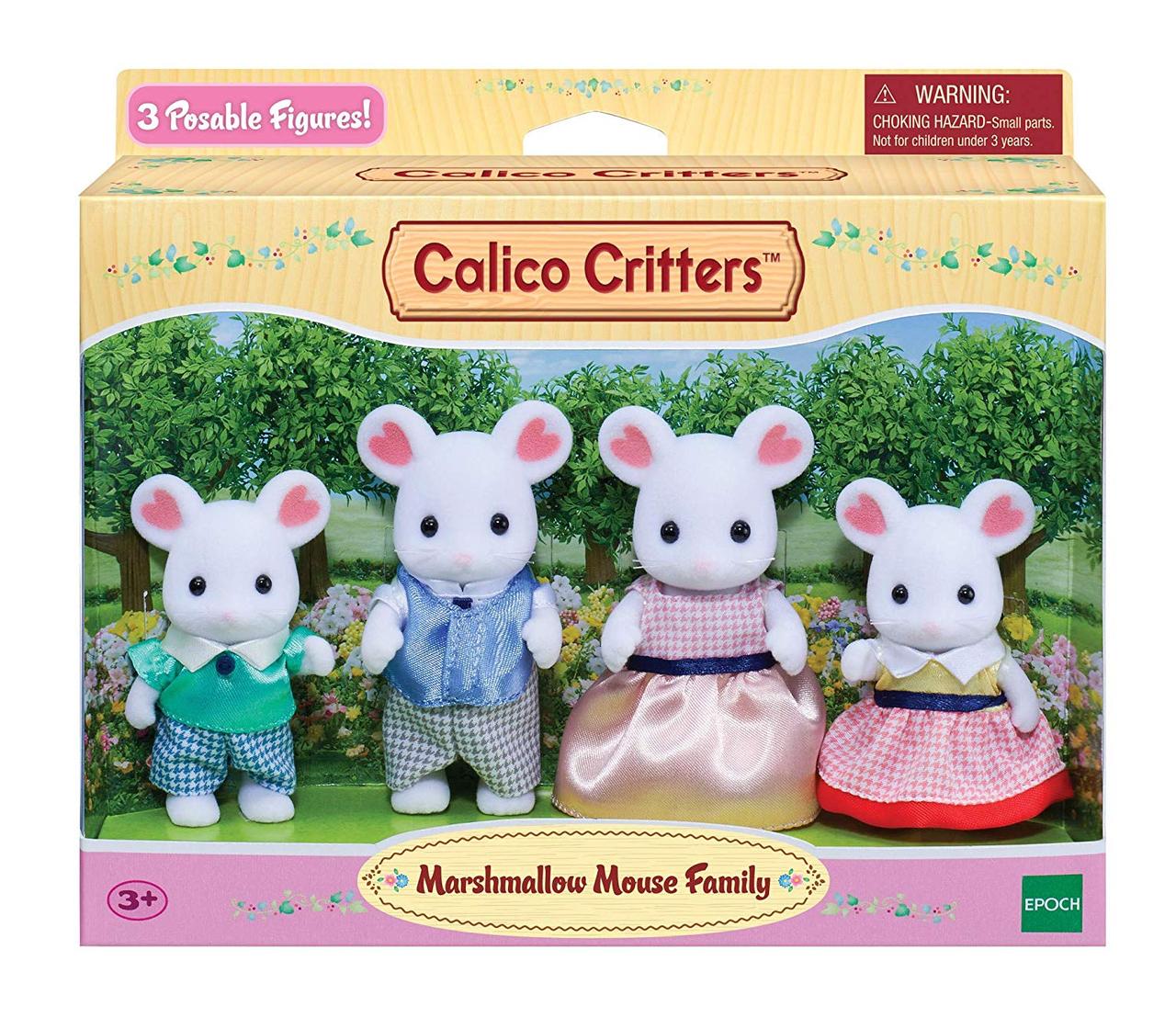 Ігровий набір Sylvanian Families Сім'я Білосніжних мишей