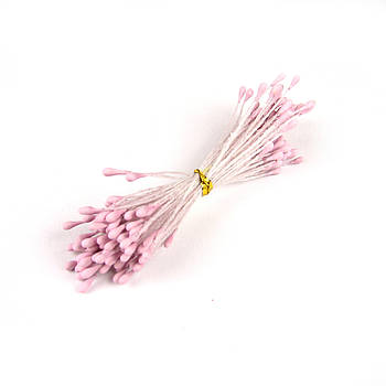 Тичинки матові 2 мм, брудно-рожевий
