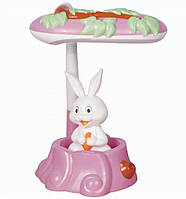 Настільна лампа Tinko Зайчик рожева, шкільна