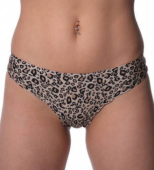 Безшовні леопардові стринги Donafen, фото 1