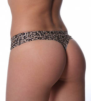 Безшовні леопардові стринги Donafen, фото 2