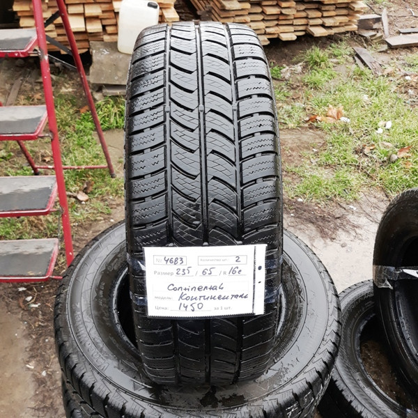 Шины б.у. 235.65.r16с Continental ContiVancontact 4 Season Континенталь. Резина бу для Шины б.у. 235.65.r16с Continental ContiVancontact 4 Season Континенталь. Резина бу для