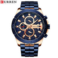 Curren 8337 Blue-Cuprum