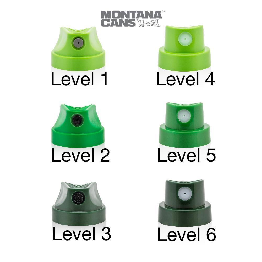 Набор колпачков (кэпов) Montana 1-6 уровня, 6 шт - фото 2 - id-p994974946