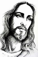 Набор алмазной вышивки (мозаики) икона "Иисус Христос"