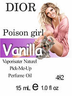 Парфюмерное масло (482) версия аромата Кристиан Диор Poison Girl - 15 мл