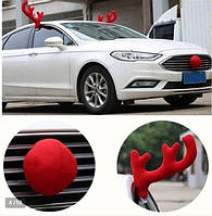 Новорічний подарунок, Подарунки на Різдво, "Рога Оленя на авто", "Рога оленя Рундольфа на машину"