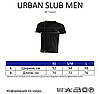 Чоловіча футболка JHK URBAN SLUB MAN колір чорний (BK), фото 4