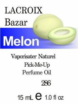 Парфумерна олія (286) версія аромату Крістіан Лакруа Bazar — 15 мл