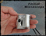 Мікроскоп Pocket Microscope з детектором для купюр, фото 5