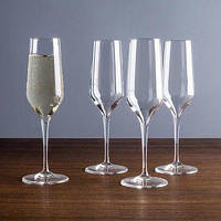 Набор бокалов для шампанского (4 шт / 230 мл) BORMIOLI ROCCO ELECTRA 192343GBB021990