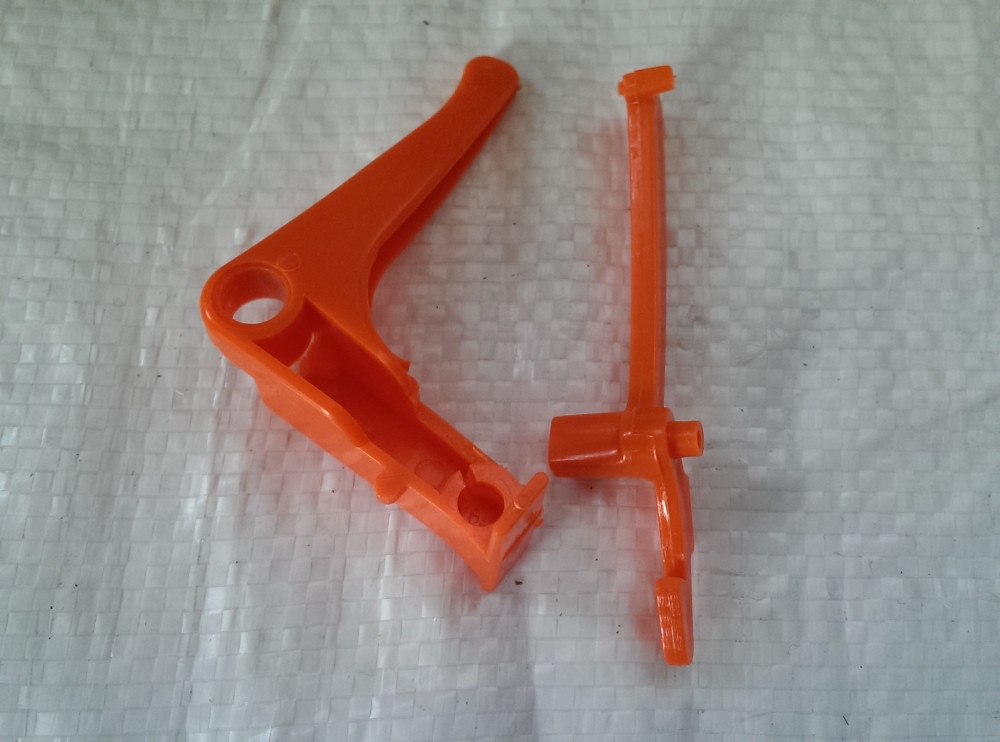 Курок газа тонкий для ручки газа мотокоса, трімер Китай, фото 1