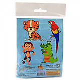 Дерев'яні фігурки Wood Trick Звірі літні, 4 деталі, фото 2