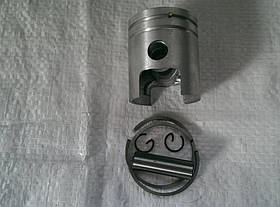 Кріт Поршень 000/1р/2р у зборі (кільця, палець, стопора) мотоблок