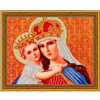 Вышивка бисером, Канва Религия Святая Мария с младенцем