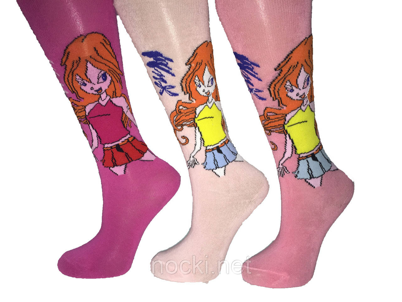 Колготки дитячі бавовна "Winx" зріст 86-92
