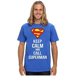 Футболка "Keep Calm and Call Superman"