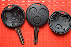 Mercedes Smart Fortwo корпус для ключа 3 кнопки без лого
