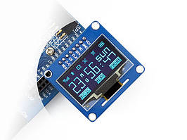 LCD OLED 1.3'' 128x64 SPI/I2C Blue