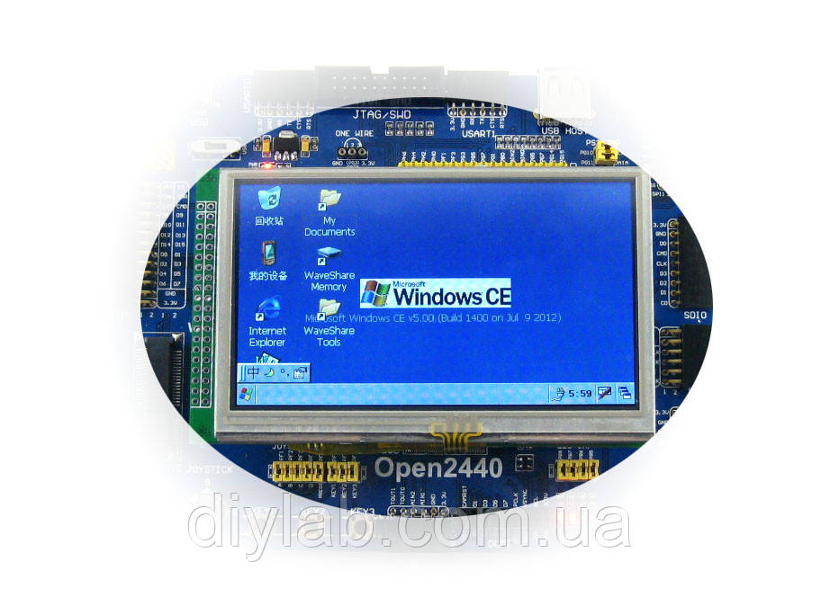 LCD TFT 4.3inch 480x272 Resistive touchscreen - фото 2 - id-p132079169