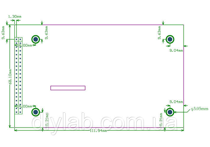 LCD TFT 4.3inch 480x272 Resistive touchscreen - фото 5 - id-p132079169