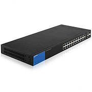 LINKSYS LGS326MP, 26-Port Smart Gigabit PoE+ Switch, with 24 PoE+ ports and PoE budget of 384W