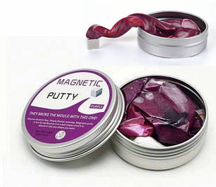 Розумний магнітний пластилін Magnetic Putty Фіолетовий