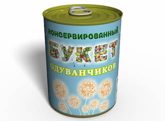 Букет кульбаб консервований — Консервовані квіти — Незвичайний букет квітів