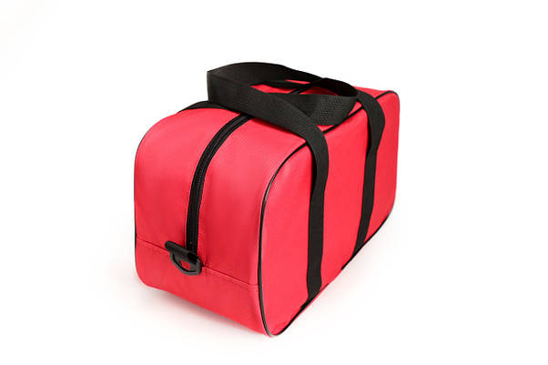 Зручна сумка 40*25*20, 40*30*20 червона для безплатного проводження раінейр, візейр, фото 2