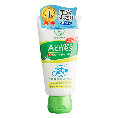 Крем-скраб для обличчя проти акне Mentholatum Acnes Scrub 130g